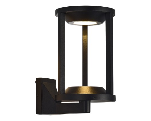 SL9535.401.01 Светильник уличный настенный ST-Luce черный/черный LED 1*9W 3000K GLORR