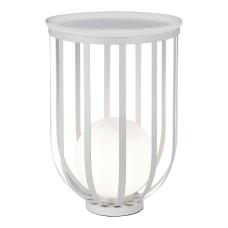 utsenka-SL6129.504.01 Светильник настольный ST-Luce Белый/Белый E27 1*60W NORDIC