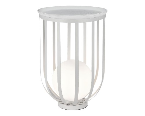 utsenka-SL6129.504.01 Светильник настольный ST-Luce Белый/Белый E27 1*60W NORDIC