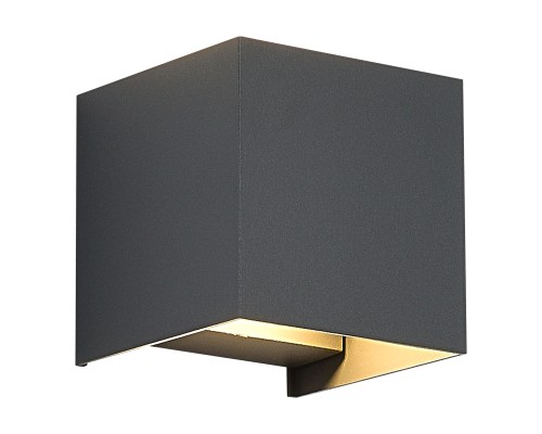 SL9513.701.01 Светильник уличный настенный ST-Luce серый/серый LED 1*10W 2700K BRIK