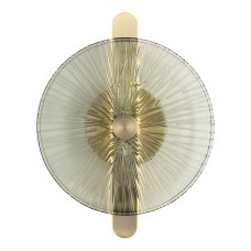 SL6141.321.01 Светильник настенный ST-Luce бронза/зелёный LED 1*11W 4000K WASI