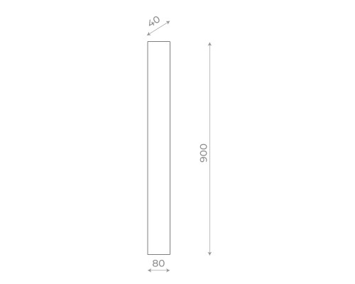SL9511.411.01 Светильник уличный настенный ST-Luce Черный LED 1*24W 4000K NUVOLA