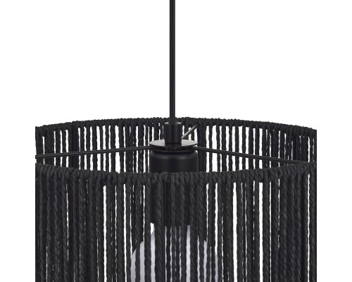 SLE6024-403-01 Светильник подвесной черный/черный E27 1*40W ETTAN