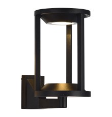 SL9535.401.01 Светильник уличный настенный ST-Luce черный/черный LED 1*9W 3000K GLORR