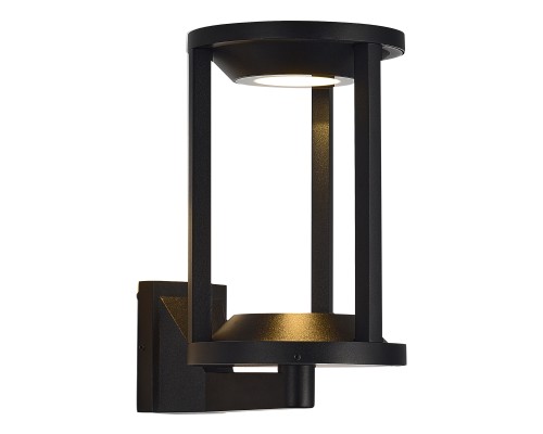 SL9535.401.01 Светильник уличный настенный ST-Luce черный/черный LED 1*9W 3000K GLORR