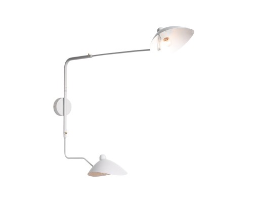 SL305.501.02 Светильник настенный ST-Luce Белый/Белый E27 2*60W СПРУЦЦО