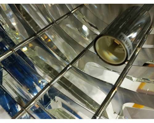 utsenka-SL6137.103.04 Светильник подвесной ST-Luce никель/прозрачный E14 4*40W STROZZI