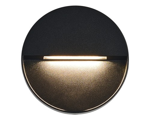 SL9537.401.14 Светильник уличный настенный ST-Luce черный/черный LED 1*1,5W 3000K LADE