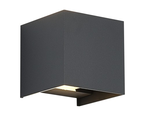 SL9513.701.01 Светильник уличный настенный ST-Luce серый/серый LED 1*10W 2700K BRIK