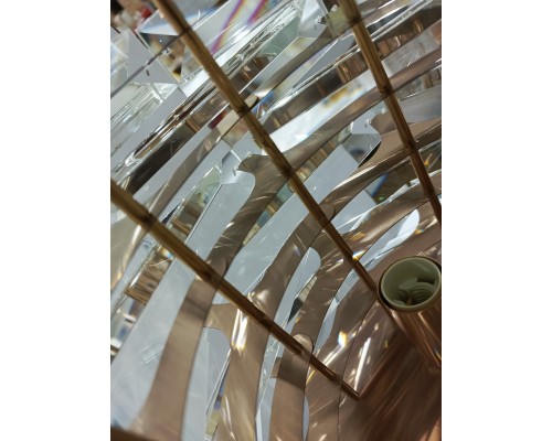 utsenka-SL6137.203.04 Светильник подвесной ST-Luce медь/прозрачный E14 4*40W STROZZI