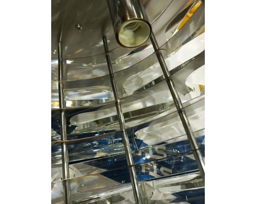 utsenka-SL6137.103.04 Светильник подвесной ST-Luce никель/прозрачный E14 4*40W STROZZI