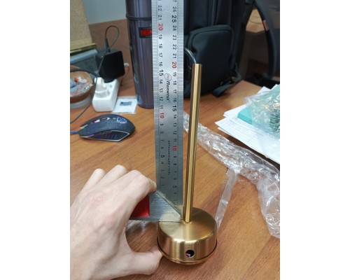 utsenka-SLE155302-06 Светильник потолочный Античная медь/Янтарный E14 6*60W GENTORE