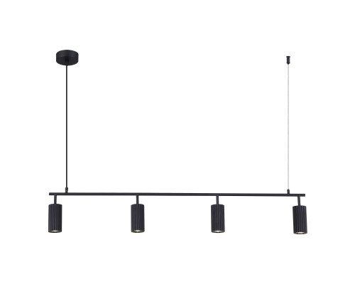 SL1213.403.04 Светильник подвесной ST-Luce Черный/Черный GU10 4*5W 4000K КЕНДО