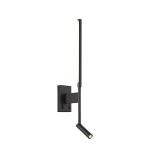 SL1580.401.02 Светильник настенный ST-Luce Черный/Белый LED 2*6+3W 3200K РАЛИО