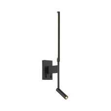 SL1580.401.02 Светильник настенный ST-Luce Черный/Белый LED 2*6+3W 3200K РАЛИО