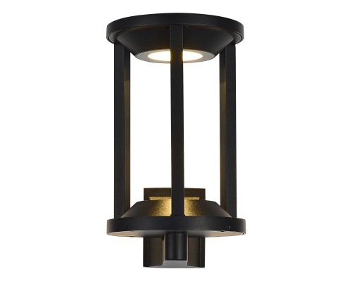 SL9535.401.01 Светильник уличный настенный ST-Luce черный/черный LED 1*9W 3000K GLORR