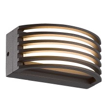 SL9544.401.01 Светильник уличный настенный ST-Luce Черный/черный LED 1*6W 3000K STRIS