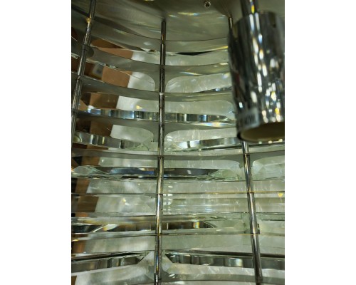 utsenka-SL6137.103.08 Светильник подвесной ST-Luce никель/прозрачный E14 8*40W STROZZI