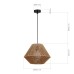 SLE6025-603-01 Светильник подвесной бежевый/черный E27 1*40W ETTAN