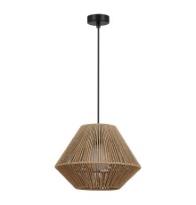 SLE6025-603-01 Светильник подвесной бежевый/черный E27 1*40W ETTAN