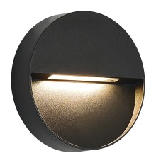 SL9537.401.14 Светильник уличный настенный ST-Luce черный/черный LED 1*1,5W 3000K LADE