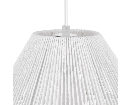 SLE6025-503-01 Светильник подвесной белый/белый E27 1*40W ETTAN