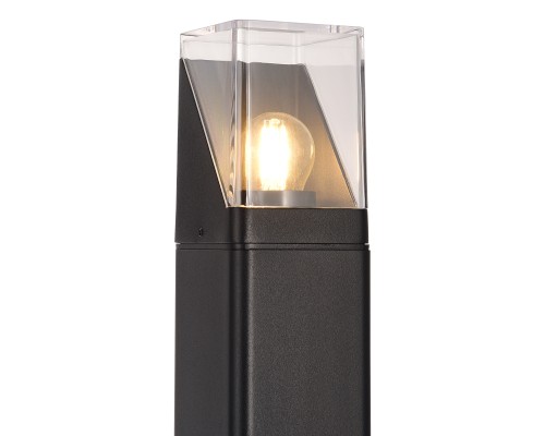 SL9016.405.01 Светильник уличный напольный ST-Luce черный/черный E27 1*15W SLIDE
