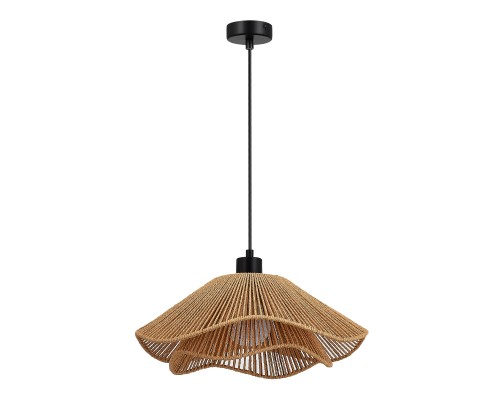 SLE6023-603-01 Светильник подвесной бежевый/черный E27 1*40W VERVE