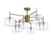 SL1049.302.08 Люстра потолочная ST-Luce Латунь/Прозрачный G9 8*5W FINN
