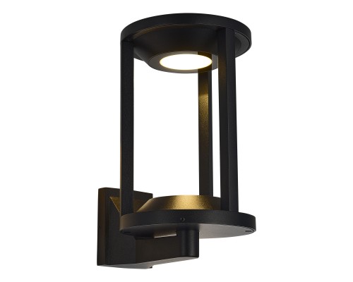 SL9535.401.01 Светильник уличный настенный ST-Luce черный/черный LED 1*9W 3000K GLORR