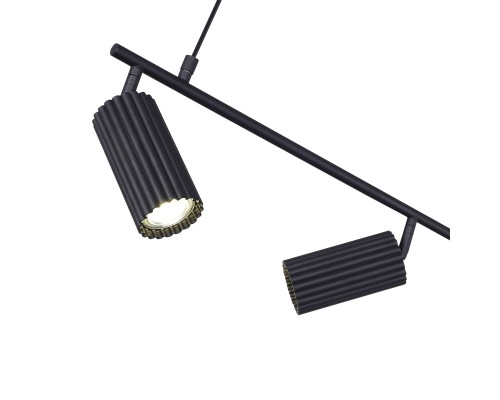 SL1213.403.04 Светильник подвесной ST-Luce Черный/Черный GU10 4*5W 4000K КЕНДО
