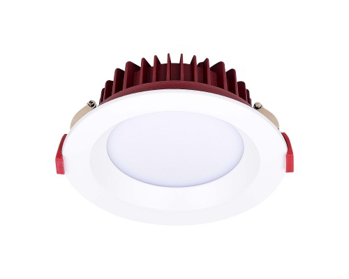 ST752.548.24 Св-к встр. Белый LED 1*24W 4000K 1 920Lm Ra80 100° IP44 D165xH54 100-240VV Встраиваемые светильники