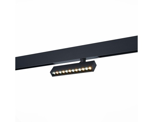 ST656.436.09 Св-к трек. Черный LED 1*9W 3000K 700Lm Ra>90 24 IP20 L220xW25xH105 220V SKYLINE 220