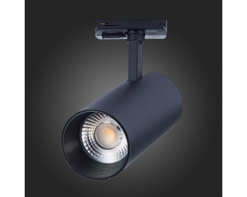 ST350.446.30.24 Св-к трек. Черный LED 1*30W 4000K 2 700Lm Ra?80 24° IP20 L177xW77xH204 100-240V Однофазная трековая система