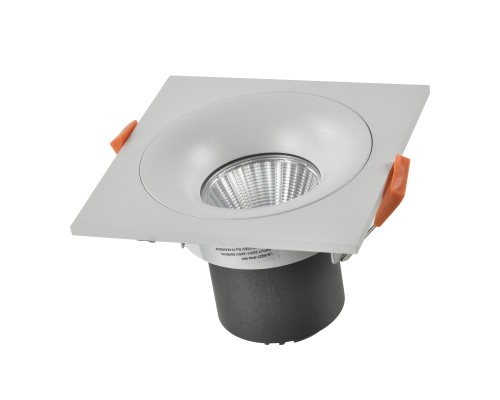 ST259.538.10 Св-к встр. Белый LED 1*10W 3000K 700Lm Ra>90 60° IP44 L100xW100xH66 85-265V Встраиваемые светильники