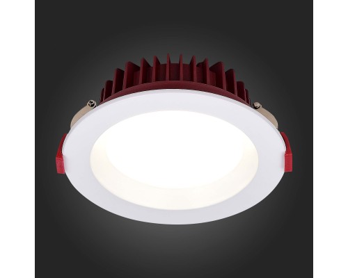 ST752.548.24 Св-к встр. Белый LED 1*24W 4000K 1 920Lm Ra80 100° IP44 D165xH54 100-240VV Встраиваемые светильники