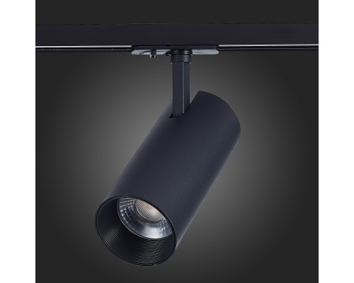 ST350.446.30.24 Св-к трек. Черный LED 1*30W 4000K 2 700Lm Ra?80 24° IP20 L177xW77xH204 100-240V Однофазная трековая система