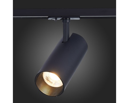 ST350.446.30.24 Св-к трек. Черный LED 1*30W 4000K 2 700Lm Ra?80 24° IP20 L177xW77xH204 100-240V Однофазная трековая система