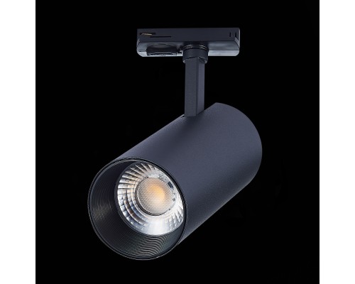 ST350.446.30.24 Св-к трек. Черный LED 1*30W 4000K 2 700Lm Ra?80 24° IP20 L177xW77xH204 100-240V Однофазная трековая система