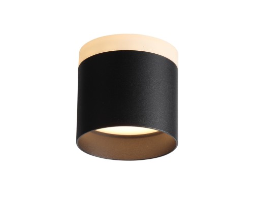 ST102.402.09 Светильник потолочный Черный LED 1*9W 3000K 702Lm Ra>80 120° IP20 D79xH75 170-240V Накладные светильники