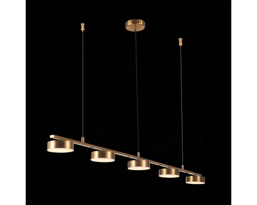 SL6000.303.05 Светильник подвесной ST-Luce Латунь/Латунь LED 5*7W 3000K PANCES
