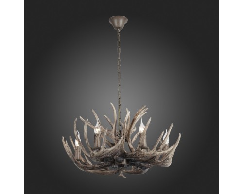 SL154.703.06 Люстра подвесная ST-Luce Серый E14 6*40W CORNA