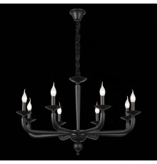 SL1114.403.08 Люстра подвесная ST-Luce Черный E14 8*40W FORTEZA