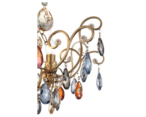 SL421.303.08 Люстра подвесная ST-Luce Бронза/Мульти E14 8*40W VIANETA