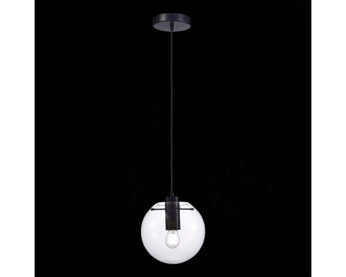 SL1056.403.01 Подвес ST-Luce Черный/Прозрачный E27 1*60W NOOR