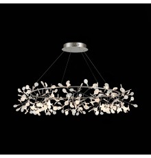 SL379.103.216 Люстра подвесная ST-Luce Серебристый/Белый LED 216*0,5W 3500K RAFINA