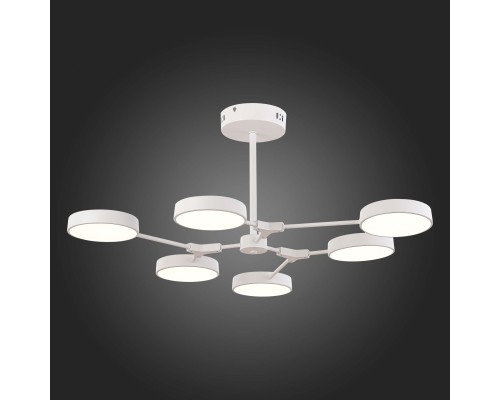 SLE6003-502-06 Светильник потолочный Белый/Белый LED 6*10W MONTA