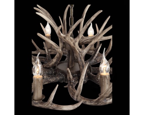 SL154.703.08 Люстра подвесная ST-Luce Серый E14 8*40W CORNA