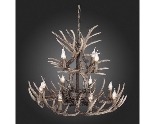 SL154.703.12 Люстра подвесная ST-Luce Серый E14 12*40W CORNA