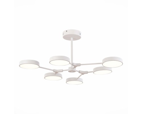 SLE6003-502-06 Светильник потолочный Белый/Белый LED 6*10W MONTA